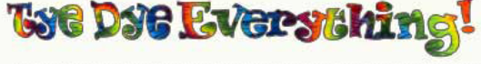 Tye Dye Everything tye dye everything logo